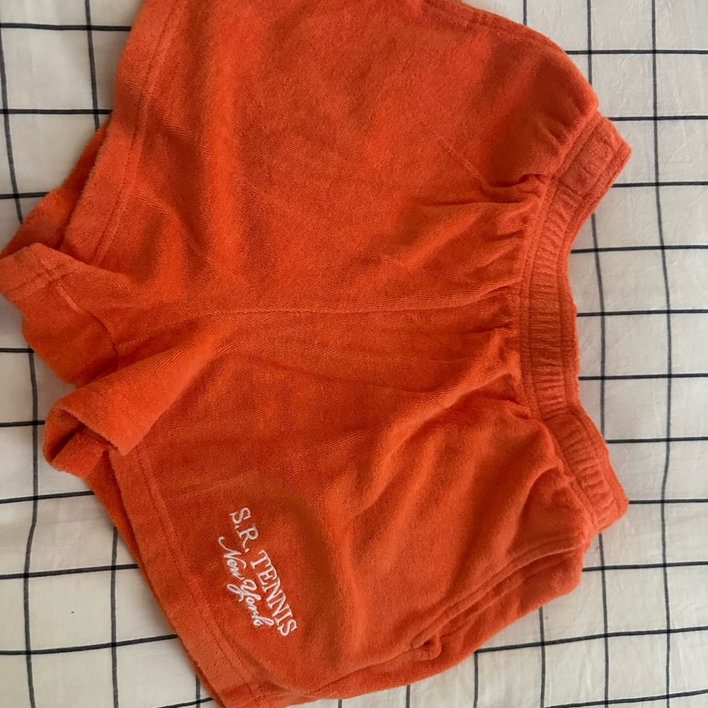 Sporty and Rich orange shirts size small